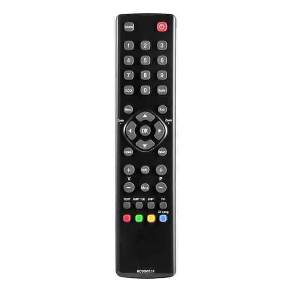 Universal Smart TV Replacement Remote Control for TCL RC3000E02 LED LCD TV