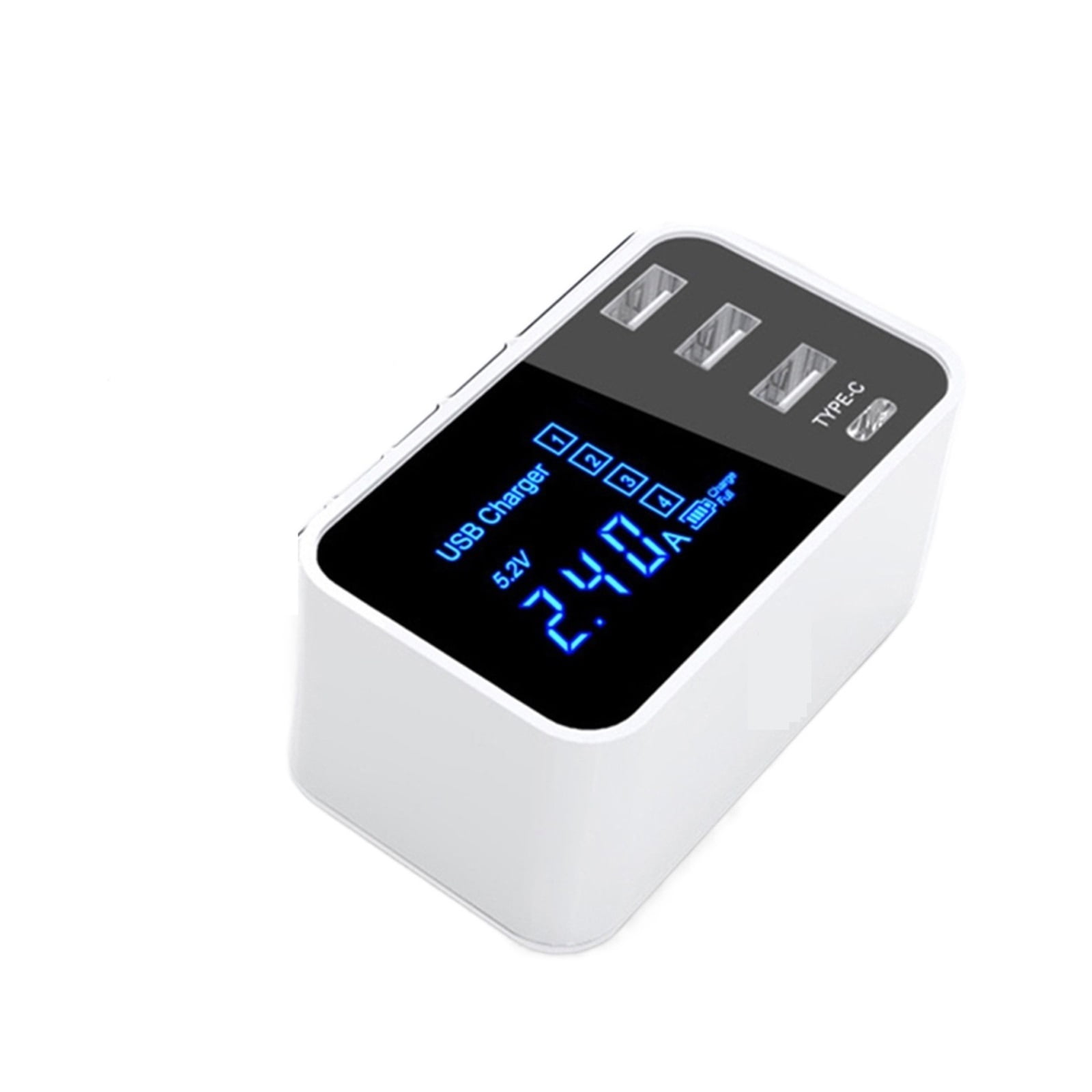 Universal Smart USB Charger Phone Holder Wall Adapter Fast Charge Socket Station Hub Compatible