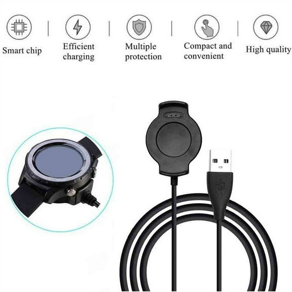 Universal Smart Watch Charger Dock with USB Cradle for Efficient and Convenient Device Powering