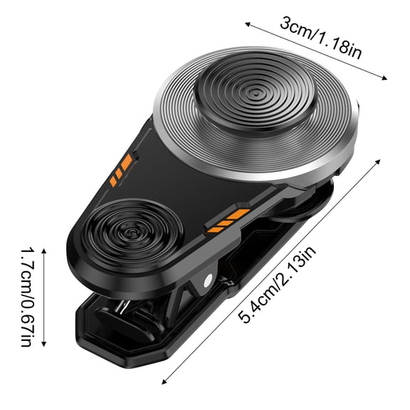 Universal Smartphone Controller Mobile Game Joystick High Sensitivity Screen Controller with Suction Cup No Delay Analog Stick for Phone Tablet Games