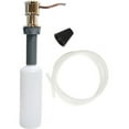 thumbnail image 1 of Universal Soap Dispenser with Curved Nozzle in Brushed Nickel, 1 of 1