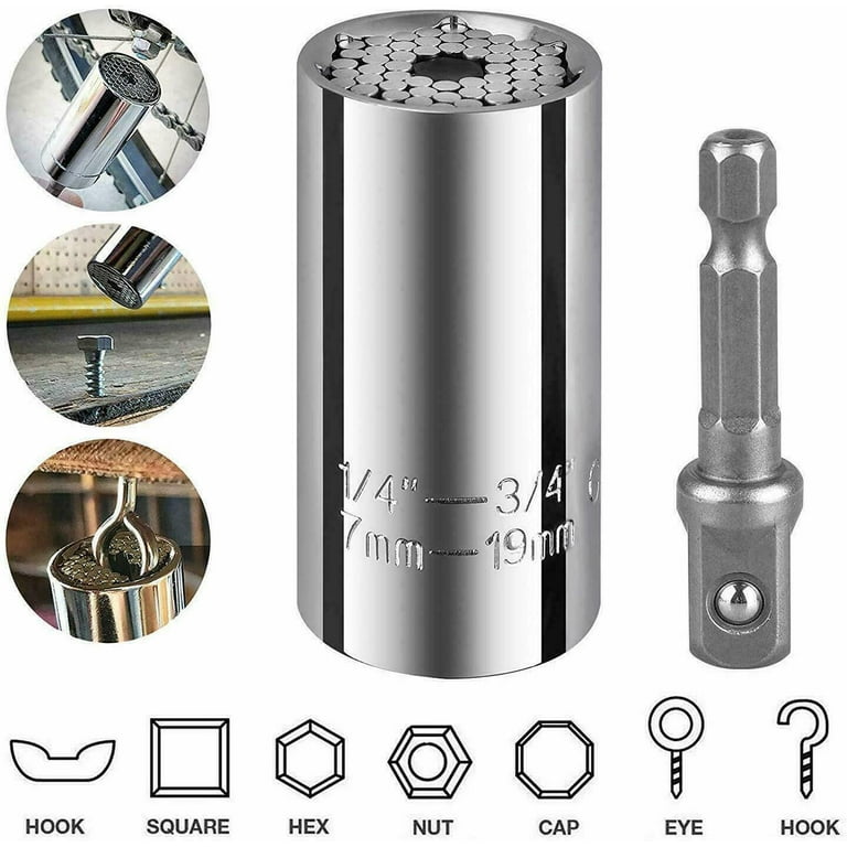 Universal Socket 1 4 3 4 7mm 19mm Super Socket Multi Shape