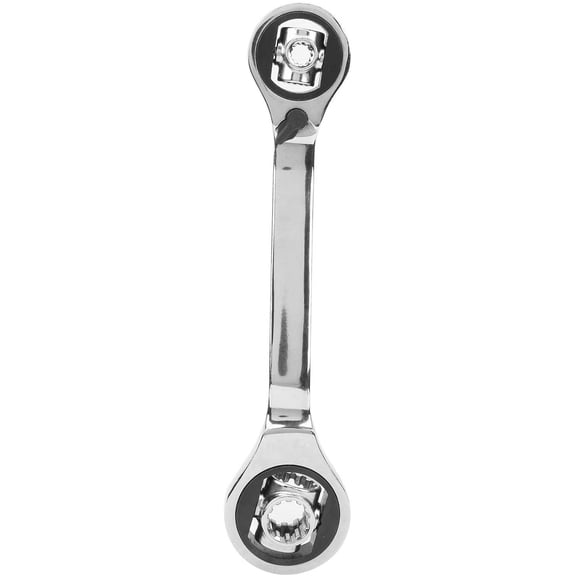 Universal Socket Wrench, 8 In 1 Multifunction Socket Wrench Tool With 360 Degree Rotating Head 8-19Mm, For Home And Auto Repair