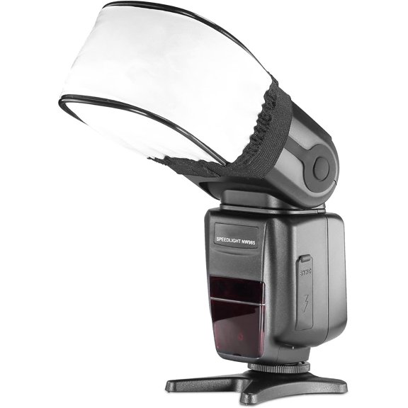 Universal Soft Mini Flash Bounce Diffuser Cap Compatible with , Nikon, , Yongnuo, TT560 NW550 NW561 NW570 NW580 NW625 NW635 NW-670 750II NW645 NW655 Speedlite Flashes