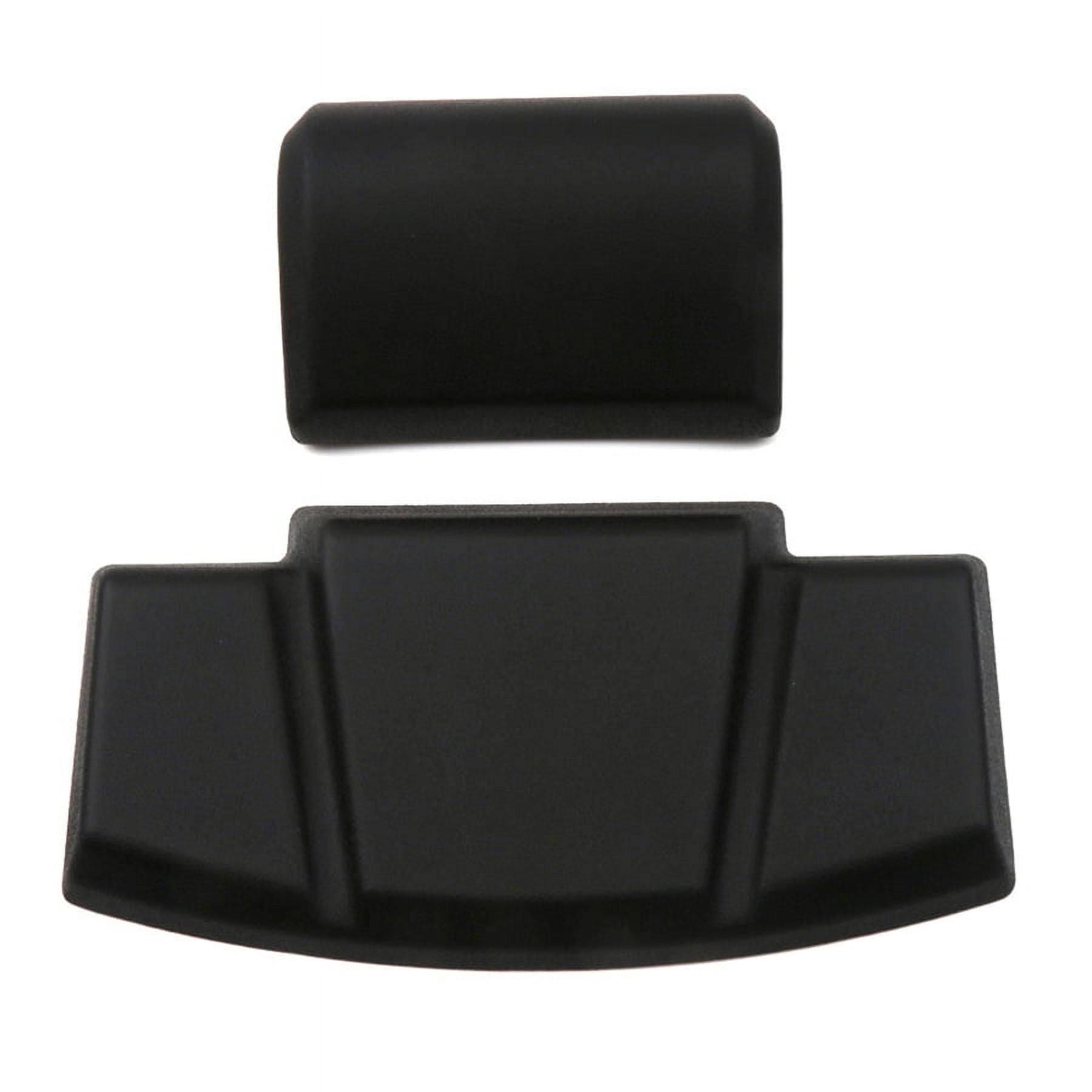 Universal Soft Motorcycle Passenger Backrest Back Topcase Set Pad Rear Saddlebag