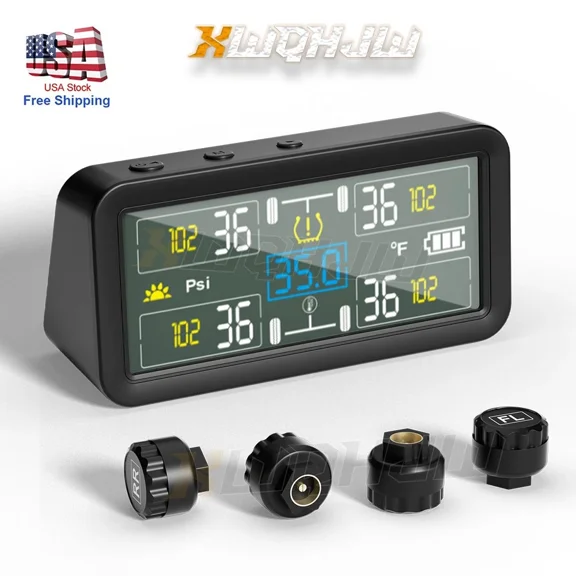 Universal Solar Tire Pressure Sensor For Honda Civic Sedan 4-Door 1.5L 2016-2024