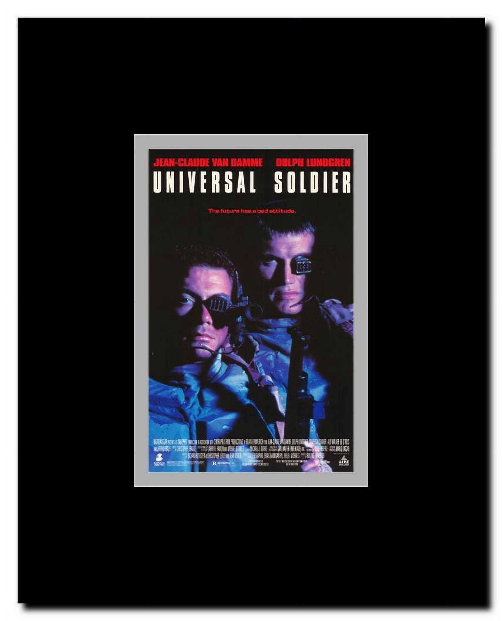 Universal Soldier Framed Movie Poster