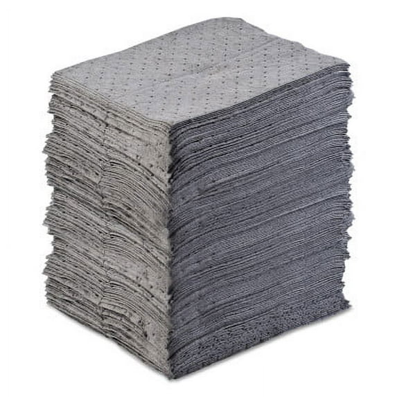 Universal Sorbent Pad, Light-Weight, Absorbs 34 Gal, 15 in X 17 In