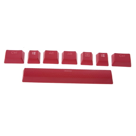 Universal Space Bar PBT 4 Colors Keycaps 6.5U PBT Dye Sublimation for Key Cap Height Mechanical Keyboard for Key Cap
