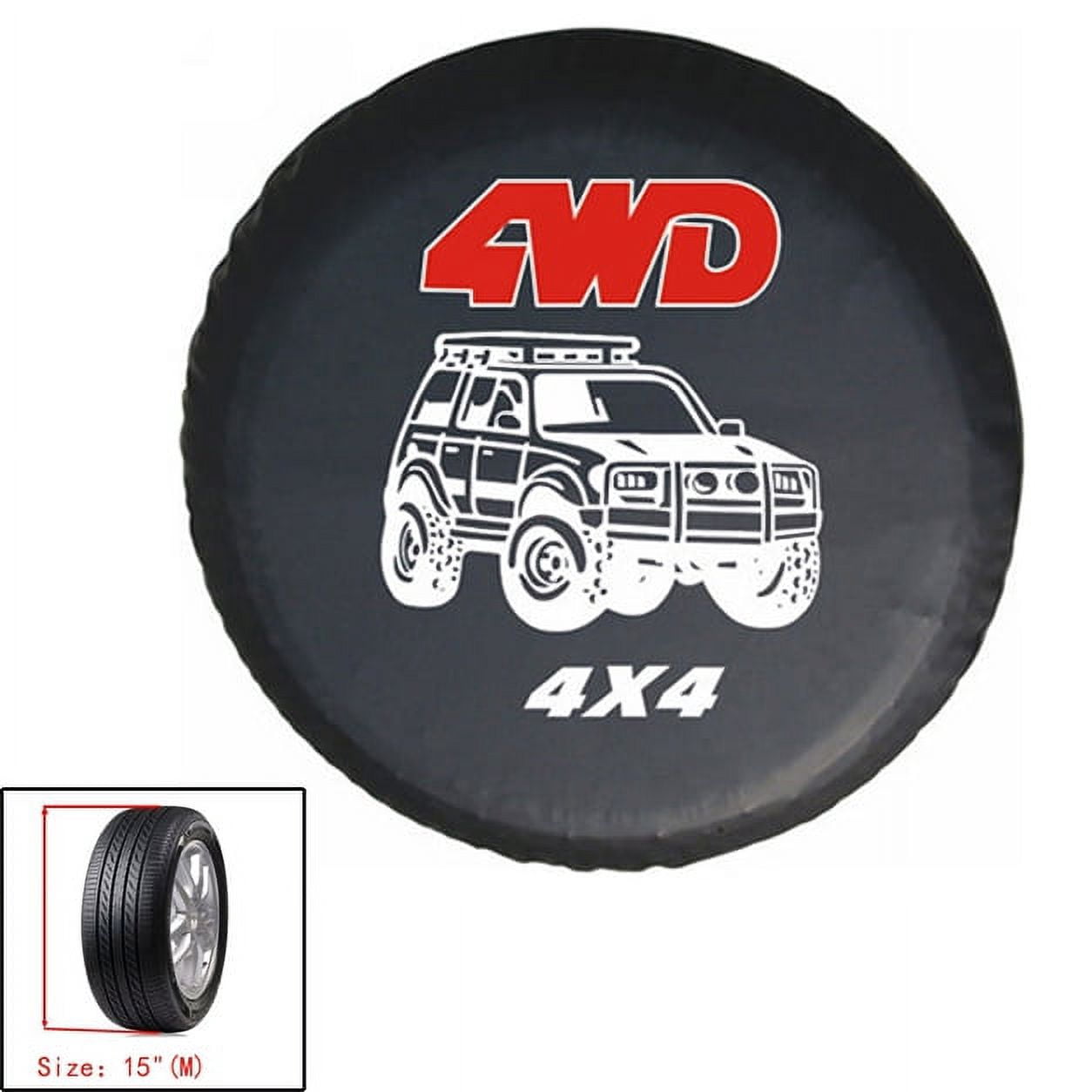 Universal Spare Wheel Tire Bag Tyre Storage Soft Cover 4WD Size 28"29 ...