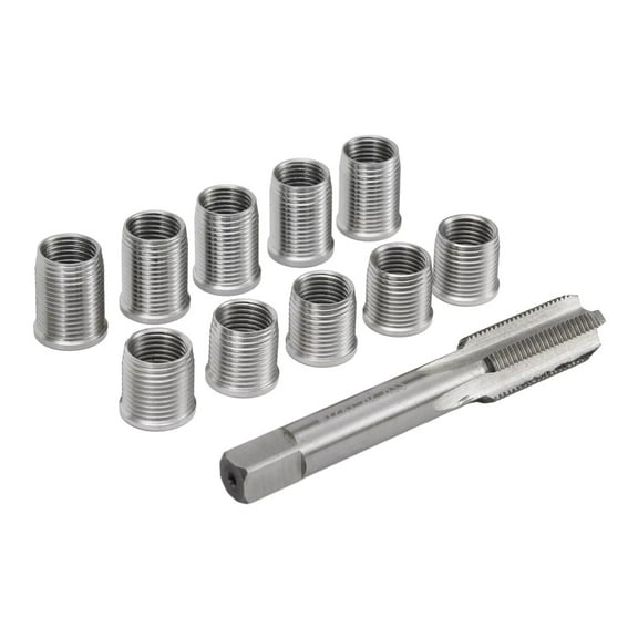 Universal Spark Plug Thread Repair Tool with M10x1.0 Thread Inserts Pack of 1SetTAPDRA Spare Part