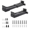 Universal Soundbar Wall Mount Brackets, Adjustable Arms for Samsung
