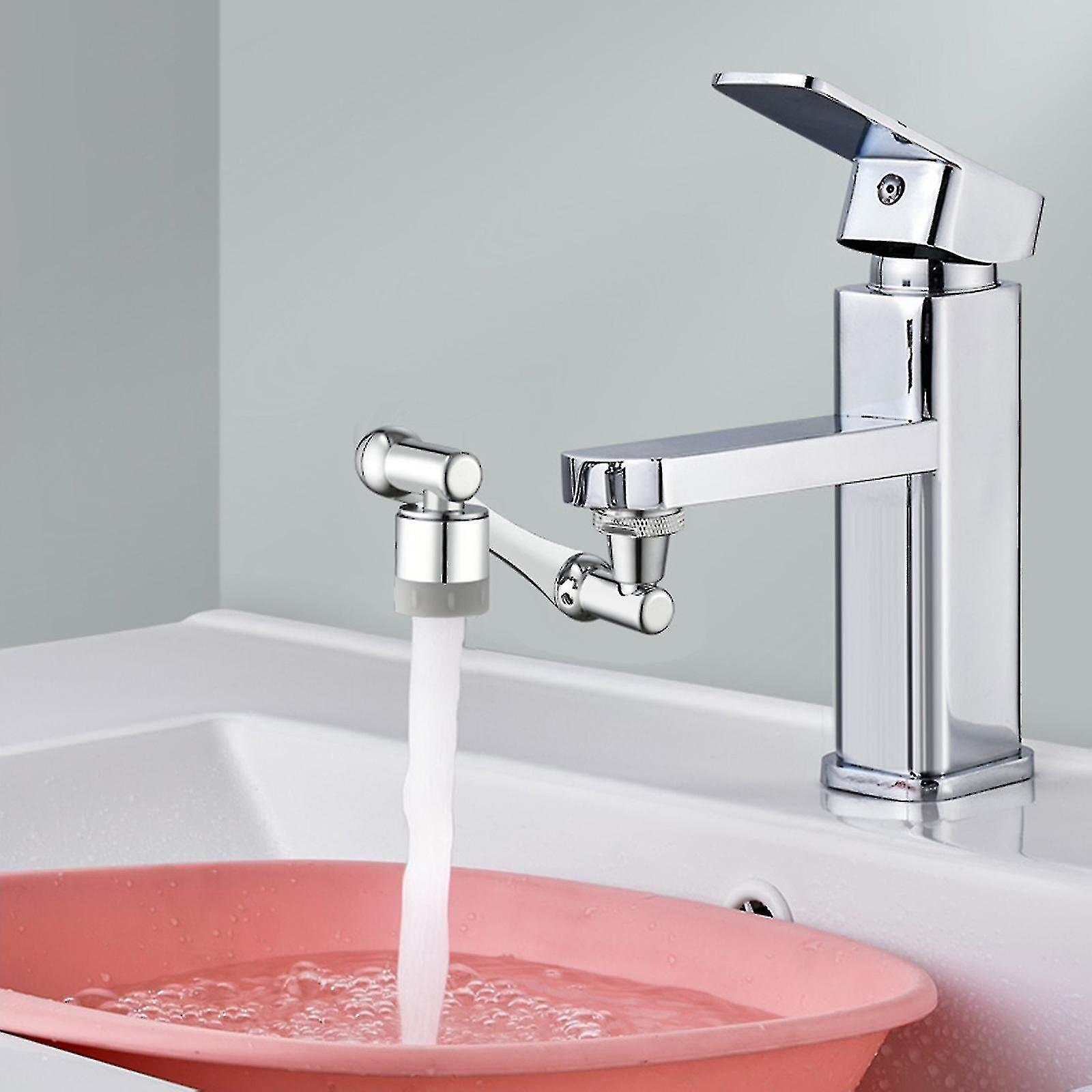 Universal Splash Filter Faucet Big Angle Spray Aerator Faucet Extender ...