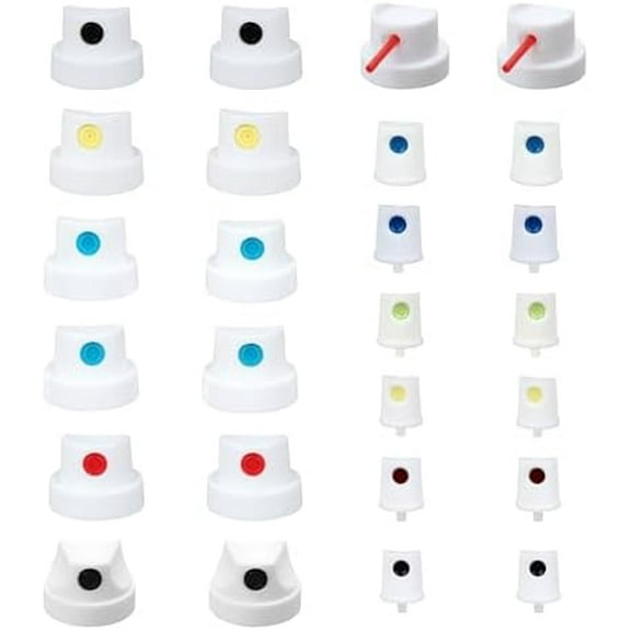 Universal Spray Paint Caps for different spray cans-Spray Can Nozzle-Spray Paint Tips-26 pcs