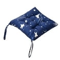 thumbnail image 1 of 18x18 Inch Chair Cushion Memory Foam Seat Pad with Starry Sky Design Round Floor Pillow for Dining Chair Patio Outdoor Indoor Use Home dining chair, 1 of 6