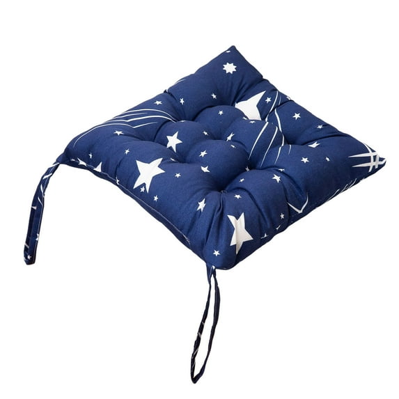 18x18 Inch Chair Cushion Memory Foam Seat Pad with Starry Sky Design Round Floor Pillow for Dining Chair Patio Outdoor Indoor Use Home dining chair