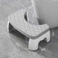 thumbnail image 1 of Universal Squatty Potty Toilet Stool - Waterproof Foot Stool for Adults, Kids, Seniors & Pregnancy Support, 1 of 9