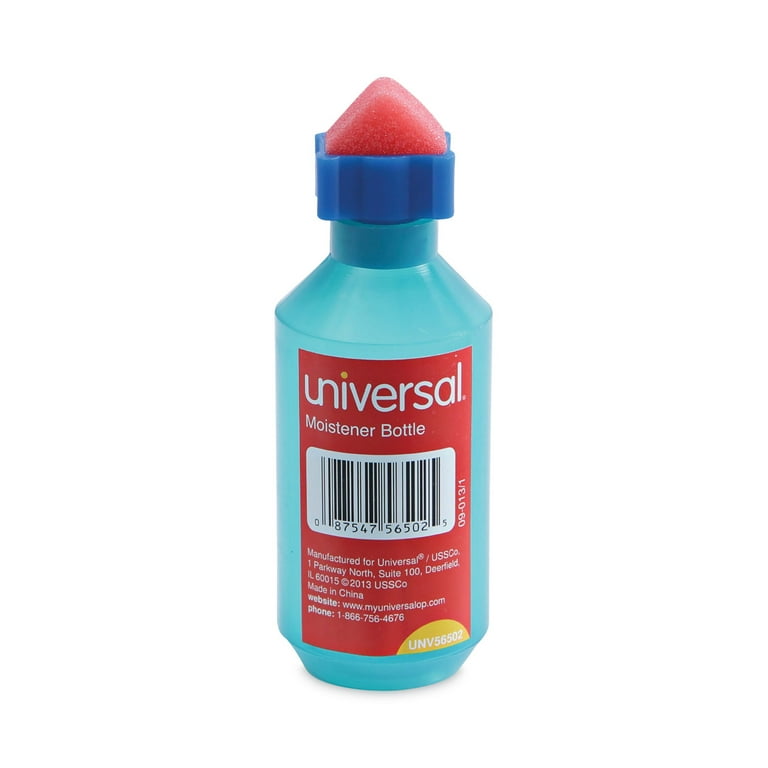Squeeze Bottle Moistener, 2 oz, Blue Squeeze Bottle Moistener, 2 oz, Blue