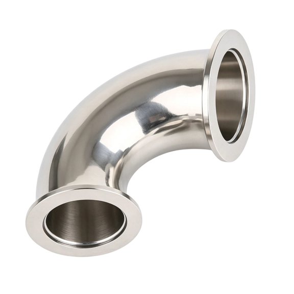 Universal Stainless Steel 90 Degree Elbow Sanitary Welding Pipe Joint Fitting Car Motorcycle Exhaust Pipe Welded Pipe