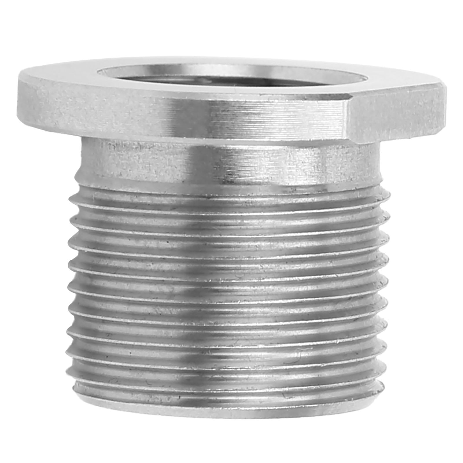 Universal Stainless Steel Fuel Filter Adapter 1 2 28 To 5 8 24 flash-hider-f7-7-62-mm-5-8-24-3b-thread-mack-brothers