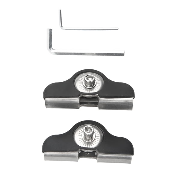 Universal Stainless Steel Light Bar Mounting Brackets Heavy Duty LED Work Light Pods Mount Clamp Holder Bonnet Hood Pillar Brackets for Offroad SUV Truck Driving Lights - 2 Pcs / 8 inches / 20.3 cm