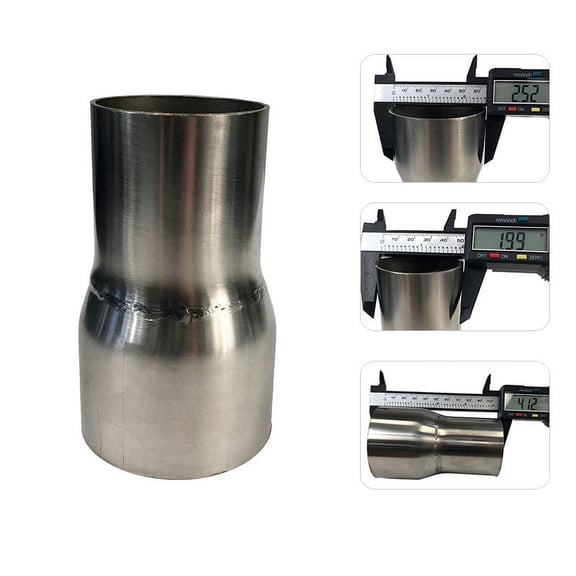 Universal Stainless Steel T409 Exhaust Piping Reducer 2" to 2.5" Universal Stainless Steel T409 Exhaust Piping Reducer 2" to 2.5"