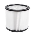 thumbnail image 1 of Universal Standard Cartridge Filter for 5-18 Gallon Wet/Dry Vacuum with No Cap, 1 of 3