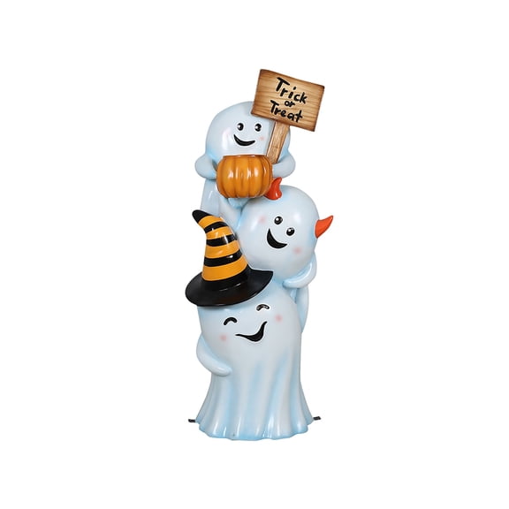Universal Statues Ghosts Trick or Treat Outdoor Halloween Decoration - 60"
