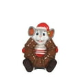 thumbnail image 1 of Universal Statues Nibble Eating Donut Fiberglass Outdoor Christmas Commercial Decoration - 24", 1 of 3