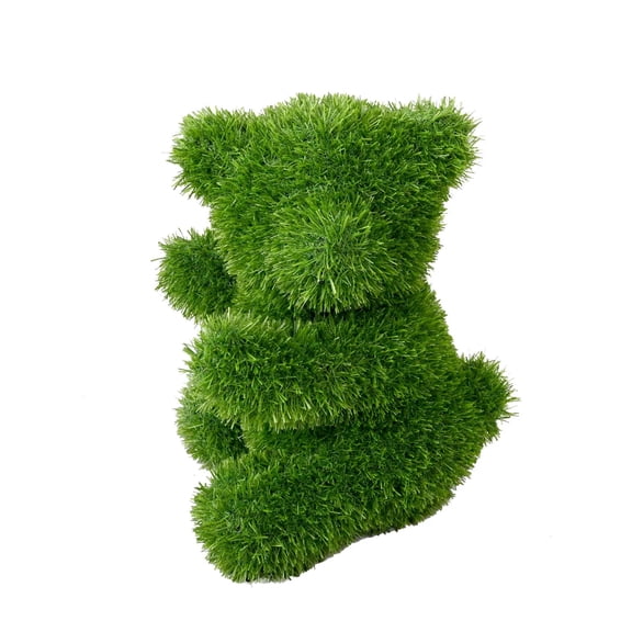 Universal Statues Sitting Bear Artificial Outdoor Patio Garden Turf Topiary - 40"