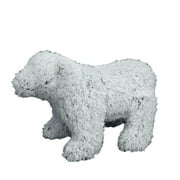 Universal Statues Standing Polar Bear Outdoor Garden Artificial Turf Topiary - 22" - White