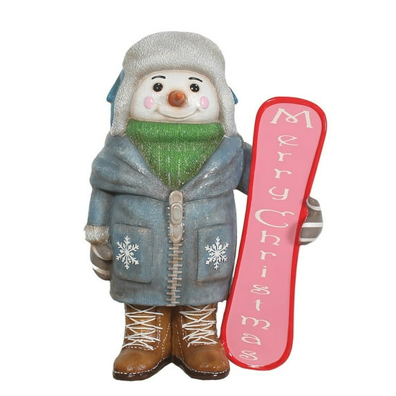 Universal Statues Winter Snowman Christmas Commercial Outdoor Decoration - 36"