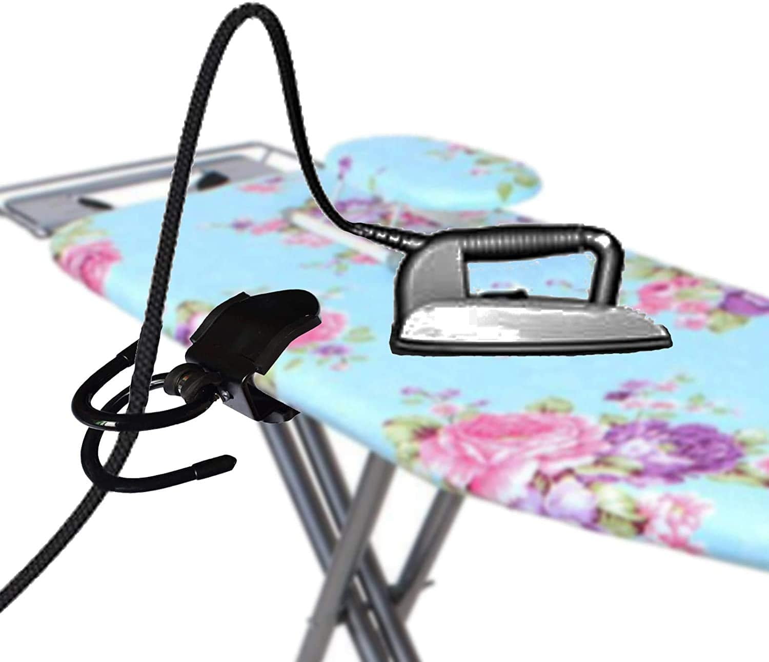 Universal Cord Minder Steam Iron Cord Holder, Prevents Tangling and