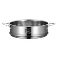 thumbnail image 1 of Universal Steamer Insert Pans Food Steamer Basket Stainless Steel Steaming Rack, 1 of 16