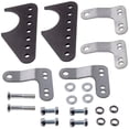 thumbnail image 1 of Universal Steel Coil-Over Rear Lower Shock Mount Kit for 3" Axle Tubes - Adjustable, Welding Required, Fits Most Coil-Overs, Rear Suspension Upgrade, 1 of 5