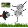 thumbnail image 1 of Universal Steel Wire Trimmer Head, 6-Inch Durable String Trimmer Replacement for Lawn Mower, Weed Remover, Edging & Rust-Free Performance, Fits Electric Weedeaters & Garden Use, 1 of 7