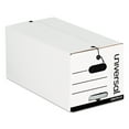 Universal String/Button Storage Box, Legal, Fiberboard, White, 12 ...