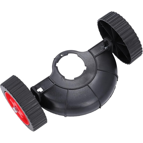 Universal String Trimmer Support Wheels, Height Adjustable Plastic Weeds Trimmer Support Wheels with Accessory Grass Trimmer Auxiliary Wheels Replacement
