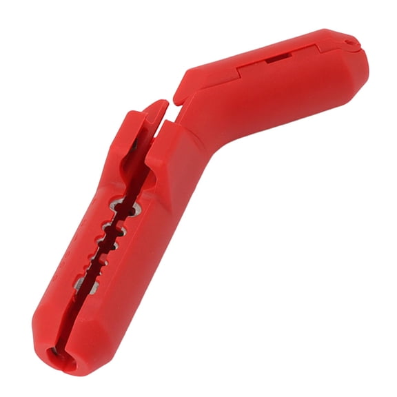 Universal Stripping Tool for Right-Handers, Round Cable, Coax Cables, Data Cables, Wire Stripper, red