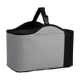 thumbnail image 1 of Universal Stroller Accessory Waterproof Lightweight Stroller Organizer with Insulated Bottle Pocket Grey Student Shower Gift, 1 of 5