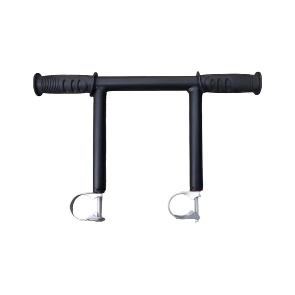 Universal Stroller Handle Extender Bar, Adjustable Height Extension Armrest for Tall Parents, Easy Tool-Free Installation, Durable Metal Construction, Fits Most Strollers (28mm)