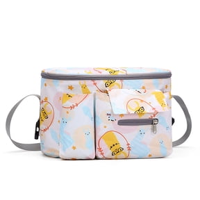 Universal Stroller Organizer with Cup Holder, Phone Bag, Hanging Hooks, Shoulder Strap, Unique Stroller Bag Caddy Organizer Accessories Fits for Uppababy, Baby Jogger, Britax Strollers