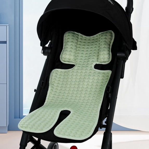 Universal Stroller Seat Pad Breathable Cooling Mat For Pet Stroller Lightweight Cart Portable Chair Liner With Airflow Design 27.6x13.8 Inches