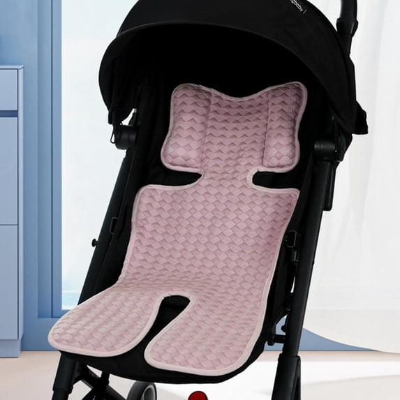 Universal Stroller Seat Pad Breathable Cooling Mat For Pet Stroller Lightweight Cart Portable Chair Liner With Airflow Design 27.6x13.8 Inches