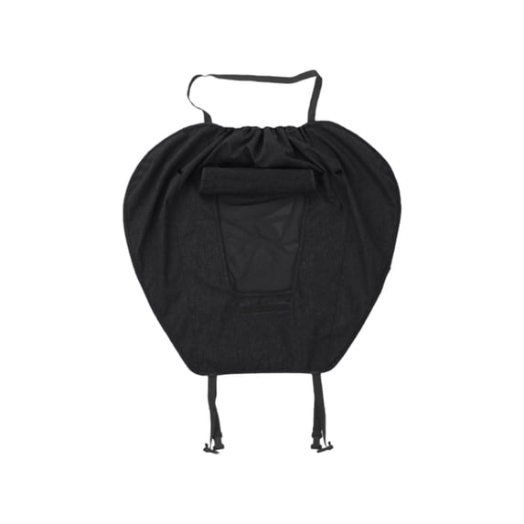 Universal Stroller Sun Shade Extender Accessory with UV Protection and Rain Cover, Black Flax Fabric, 27.16 x 23.22 Inches, Lightweight Sunscreen for Outdoor Use