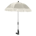 thumbnail image 1 of Universal Stroller Umbrella with Clamp, 360° Adjustable UPF 50+ UV Protection Silver Coated Parasol, Waterproof Sun Shade Umbrella for Toddler Pushchair Pram Bike Wheelchair Beach Chair, 1 of 5