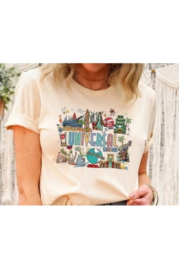 Universal Studio Family Trip Unisex, Universal Studios Trip, Universal Studios Group, Universal Studios Vacation, Dark Heather Tshirt