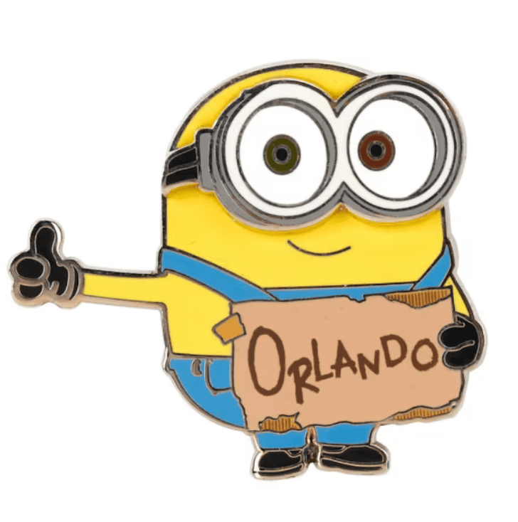Universal Studios Despicable Me Minions Orlando Hitchhike Sign Pin New ...