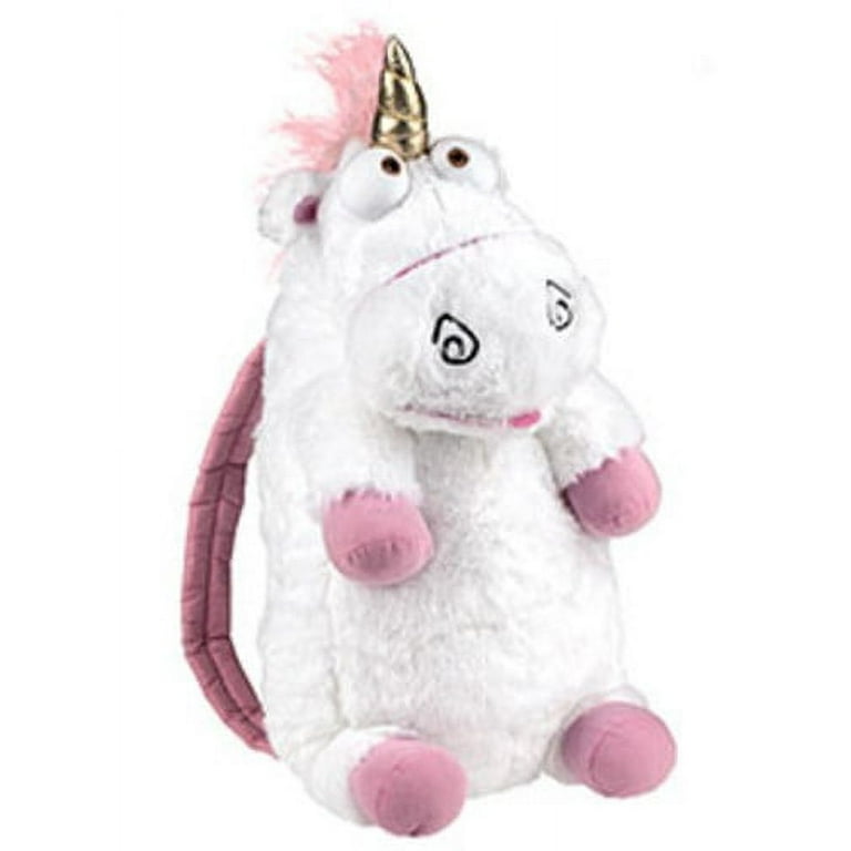 Angels By Accessorize Kids Pink Fluffy Unicorn Backpack