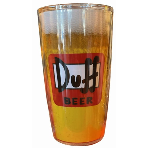 Universal Studios Duff Beer Plastic Glass Cup New With Tag